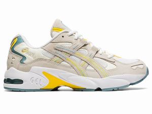 Baskets Asics GEL-KAYANO 5 OG Homme Blanche Grise | TRH-325601