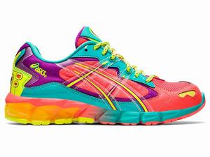 Baskets Asics GEL-KAYANO V KZN Femme Corail Jaune | DXO-295061