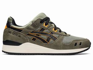 Baskets Asics GEL-LYTE III OG Femme Noir Vert | XPJ-089671