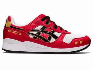 Baskets Asics GEL-LYTE III OG Homme Noir Rouge | BSK-284360