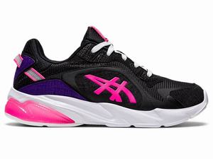 Baskets Asics GEL-MIQRUM Femme Noir Rose | TCH-759023