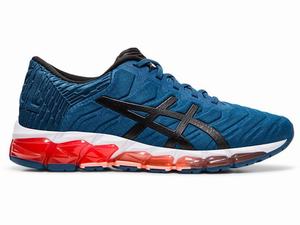 Baskets Asics GEL-QUANTUM 360 5 Femme Noir Bleu | KID-916735