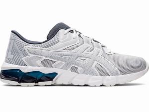 Baskets Asics GEL-QUANTUM 90 2 Homme Blanche Grise | IZW-159364