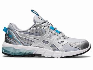 Baskets Asics GEL-QUANTUM 90 3 Femme Argent Bleu | AXV-693741