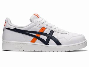 Baskets Asics JAPAN S Homme Blanche Doré Orange | LID-059243