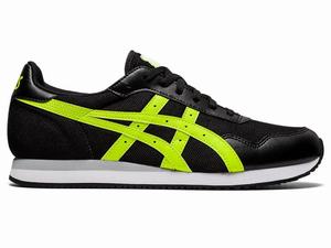 Baskets Asics TIGER RUNNER Homme Noir Vert | SEG-725609