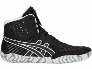 Chaussures De Lutte Asics Aggressor 4 Homme Noir Marron | OMF-304568