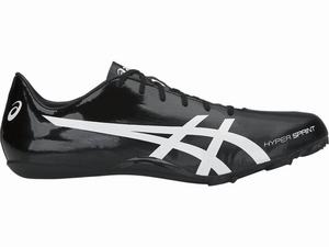 Chaussures Piste Asics Hyper Sprint 7 Femme Noir Blanche | JSB-273159