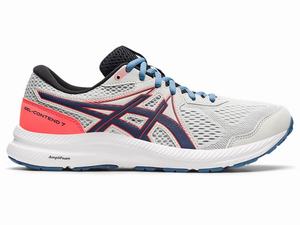 Chaussures Running Asics GEL-CONTEND 7 Homme Grise Bleu | KLZ-852760