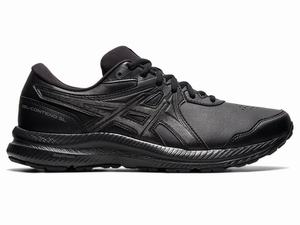 Chaussures Running Asics GEL-CONTEND WALKER (4E) Homme Noir | BVI-106875