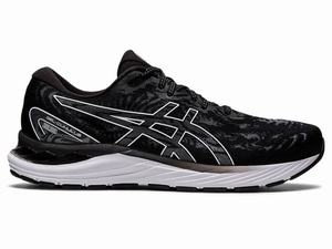 Chaussures Running Asics GEL-CUMULUS 23 (4E) Homme Noir Blanche | GQO-520497