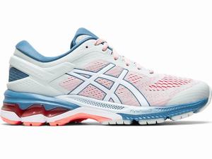 Chaussures Running Asics GEL-KAYANO 26 (D) Femme Blanche | VHS-519046