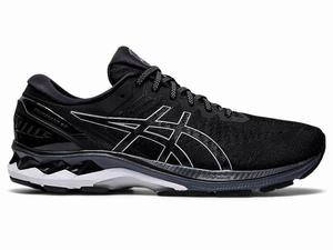 Chaussures Running Asics GEL-KAYANO 27 (4E) Homme Noir Argent | HPO-058124