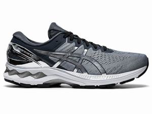 Chaussures Running Asics GEL-KAYANO 27 PLATINUM Homme Argent | TYG-914607