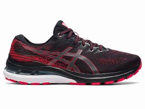 Chaussures Running Asics GEL-KAYANO 28 (4E) Homme Noir Rouge | ZYK-254079