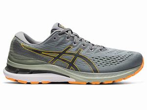 Chaussures Running Asics GEL-KAYANO 28 Homme Grise Orange | UXB-598023