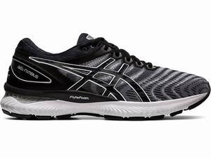 Chaussures Running Asics GEL-NIMBUS 22 Homme Noir Blanche | UGH-103572