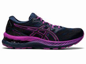 Chaussures Running Asics GEL-NIMBUS 23 LITE-SHOW Femme Bleu | IHV-947165