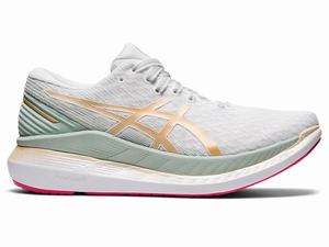 Chaussures Running Asics GLIDERIDE 2 Femme Blanche | PXD-719684