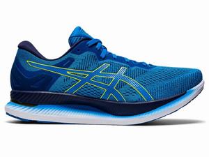 Chaussures Running Asics GLIDERIDE Homme Bleu Vert Clair | DIL-581032