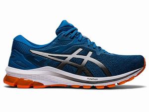 Chaussures Running Asics GT-1000 10 Homme Noir Bleu | QLY-526407