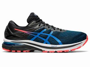 Chaussures Running Asics GT-2000 9 (2E) Homme Noir Bleu | XOP-659380