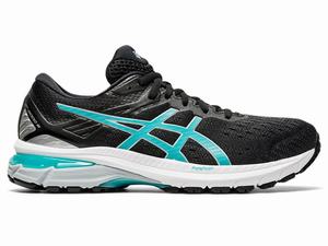 Chaussures Running Asics GT-2000 9 Femme Noir Bleu | UIG-384976