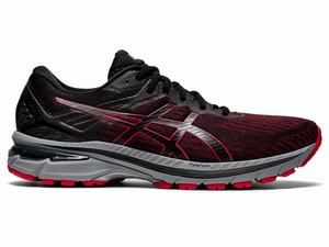 Chaussures Running Asics GT-2000 9 Homme Noir Rouge | IVG-063418