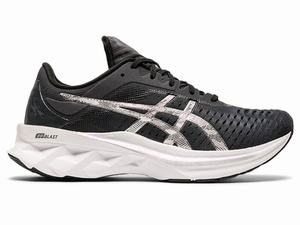 Chaussures Running Asics NOVABLAST Platinum Femme Grise Argent | YVI-517380