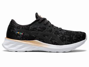 Chaussures Running Asics ROADBLAST Femme Noir Grise | YXO-716859