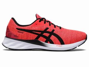 Chaussures Running Asics ROADBLAST Homme Orange Rouge Blanche | ZVL-026753