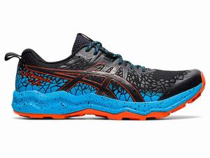 Chaussures Trail Asics FujiTrabuco Lyte Homme Noir Turquoise Clair | DNY-523068