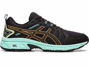 Chaussures Trail Asics GEL-VENTURE 7 (D) Femme Noir Orange | JOL-376529