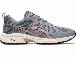 Chaussures Trail Asics GEL-VENTURE 7 Femme Grise | NSF-431785