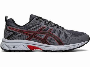 Chaussures Trail Asics GEL-VENTURE 7 Homme Noir Rouge | VHE-716230