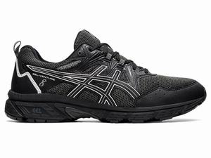 Chaussures Trail Asics GEL-VENTURE 8 Homme Noir Blanche | SHI-560273