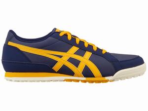 Chaussures de Golf Asics GEL-PRESHOT CLASSIC 3 Femme Fleur Orange Bleu Marine | KJD-675194