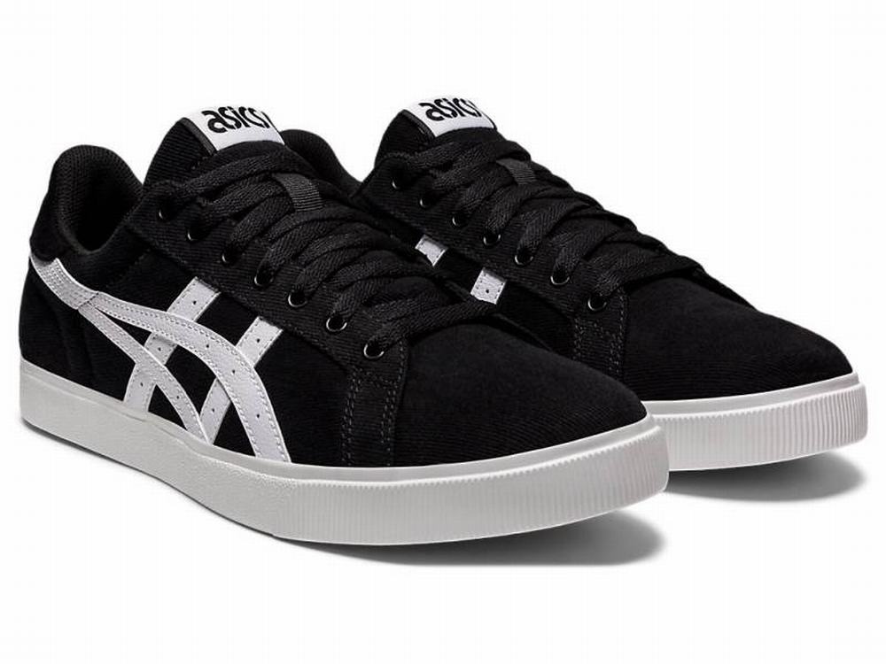 Baskets Asics CLASSIC CT Homme Noir Blanche | XSD-159823