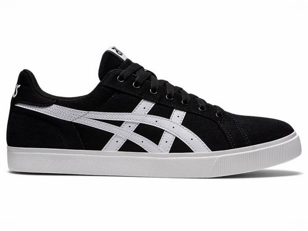 Baskets Asics CLASSIC CT Homme Noir Blanche | XSD-159823