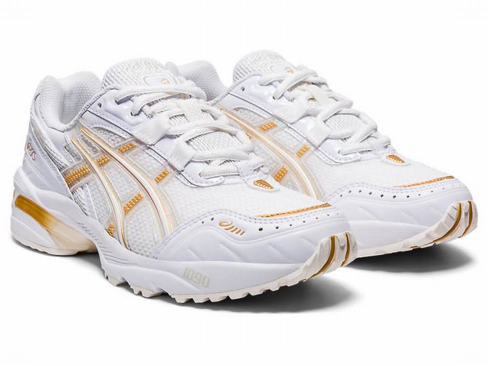 Baskets Asics GEL-1090 Femme Blanche | NPH-346710