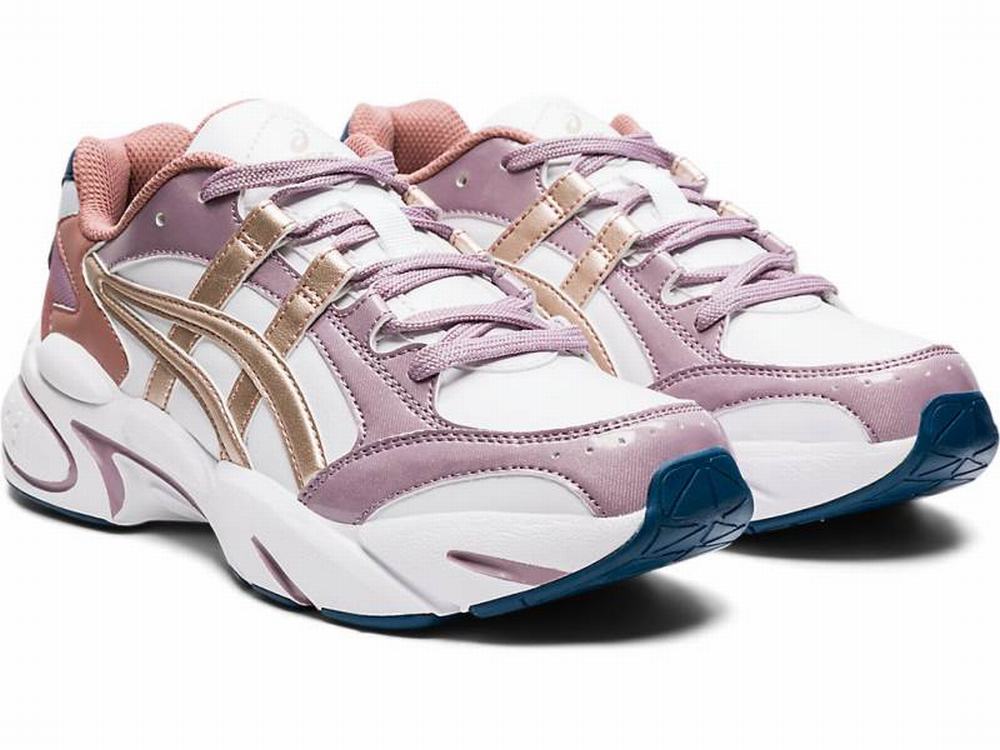 Baskets Asics GEL-BND Femme Blanche | CUZ-163584