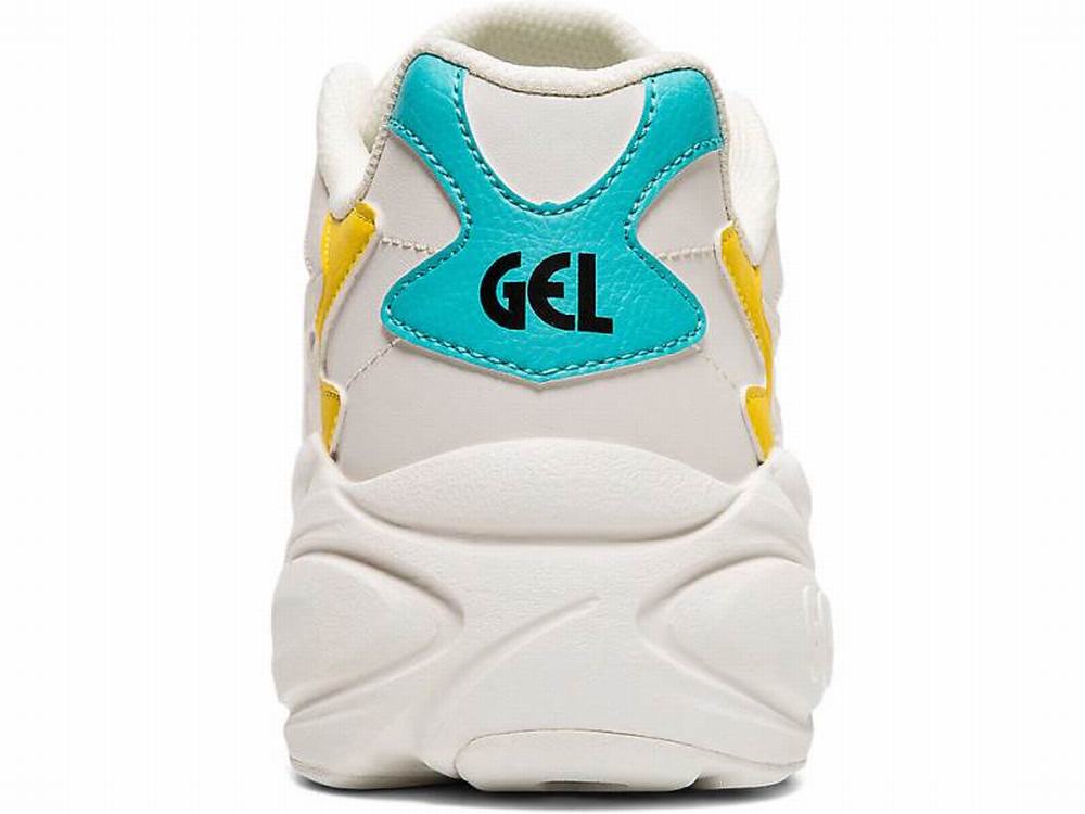 Baskets Asics GEL-BND Homme Blanche Jaune | UWD-104562