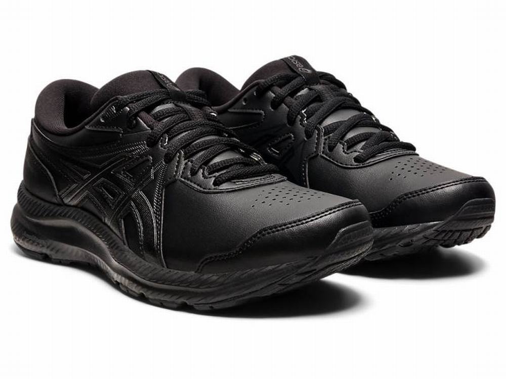 Baskets Asics GEL-CONTEND WALKER (D) Femme Noir | KRP-605897