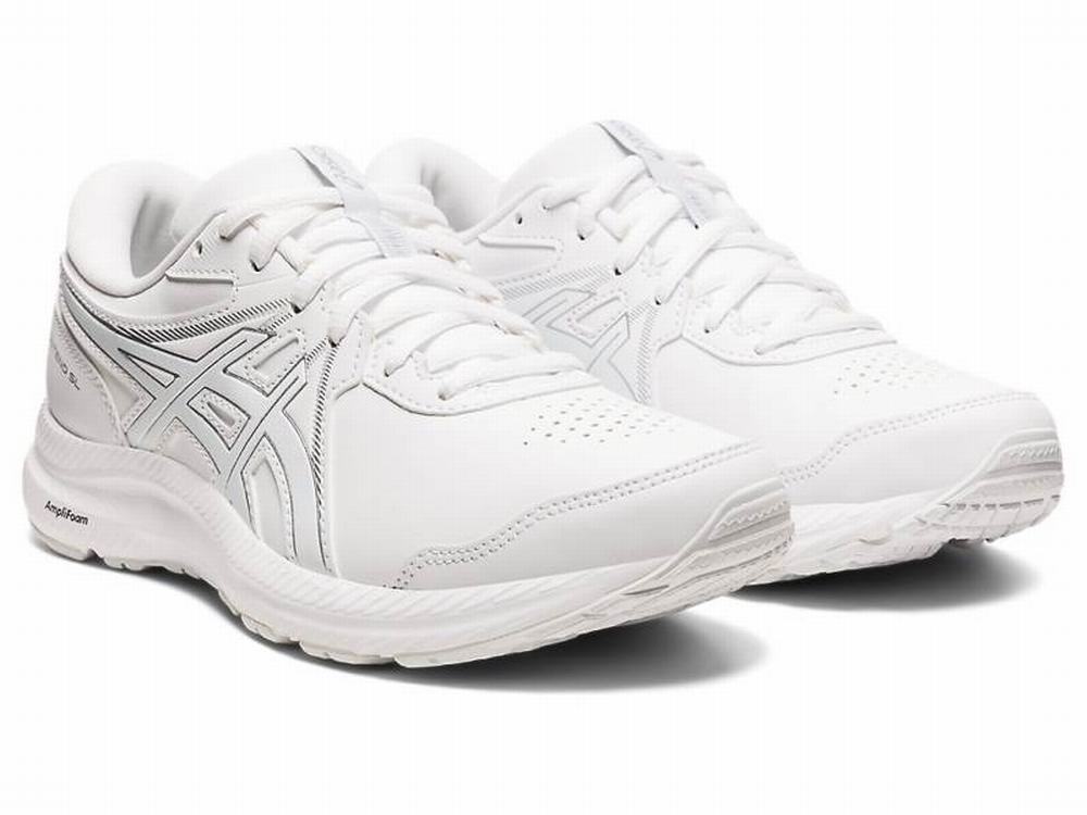 Baskets Asics GEL-CONTEND WALKER Femme Blanche | IJU-536904