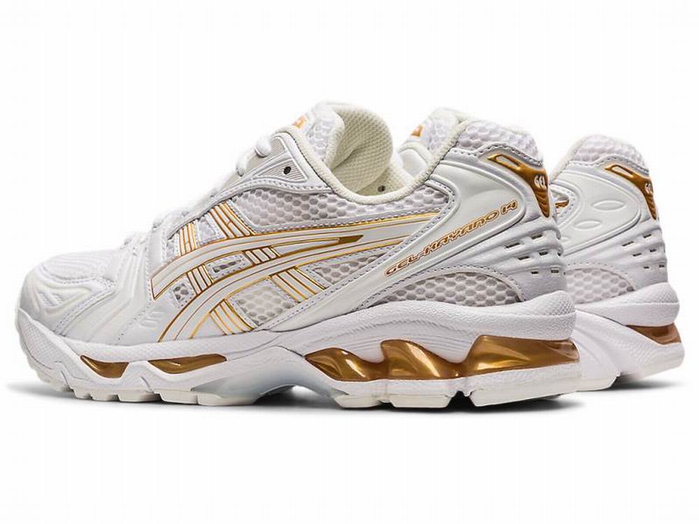 Baskets Asics GEL-KAYANO 14 Femme Blanche | GLF-369170