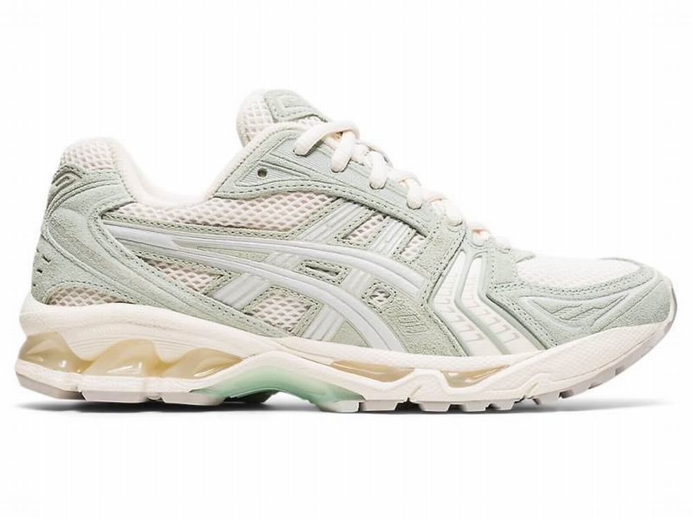 Baskets Asics GEL-KAYANO 14 Femme Blanche | NKJ-932176