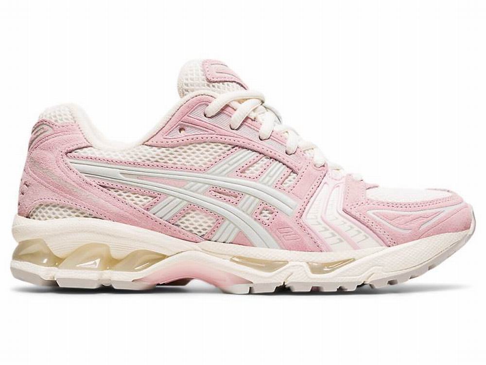 Baskets Asics GEL-KAYANO 14 Femme Rose Blanche | VWO-695738