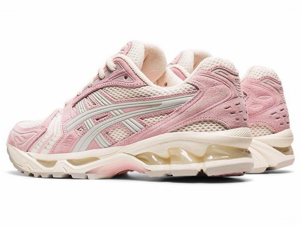 Baskets Asics GEL-KAYANO 14 Femme Rose Blanche | VWO-695738