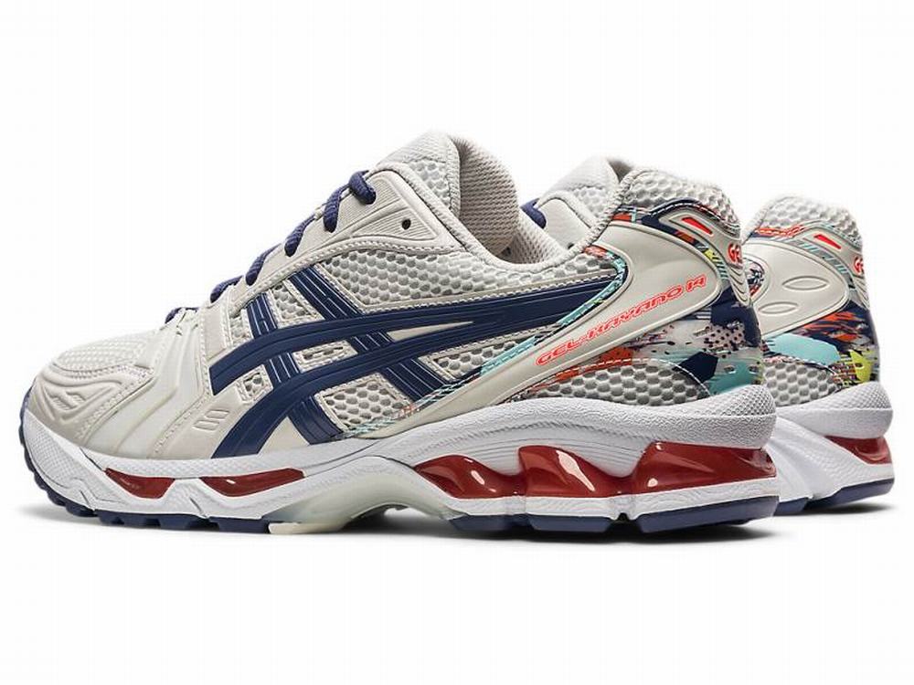 Baskets Asics GEL-KAYANO 14 Homme Grise Bleu | MPN-462815