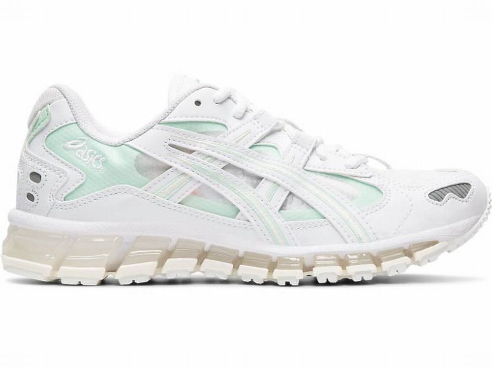 Baskets Asics GEL-KAYANO 5 360 Femme Blanche Menthe | ZUI-187204